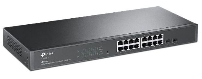 P-Link TL-SG2218 Switch, 16x1000Mbps+ 2xGigabit SFP, Omada Smart menedzsment